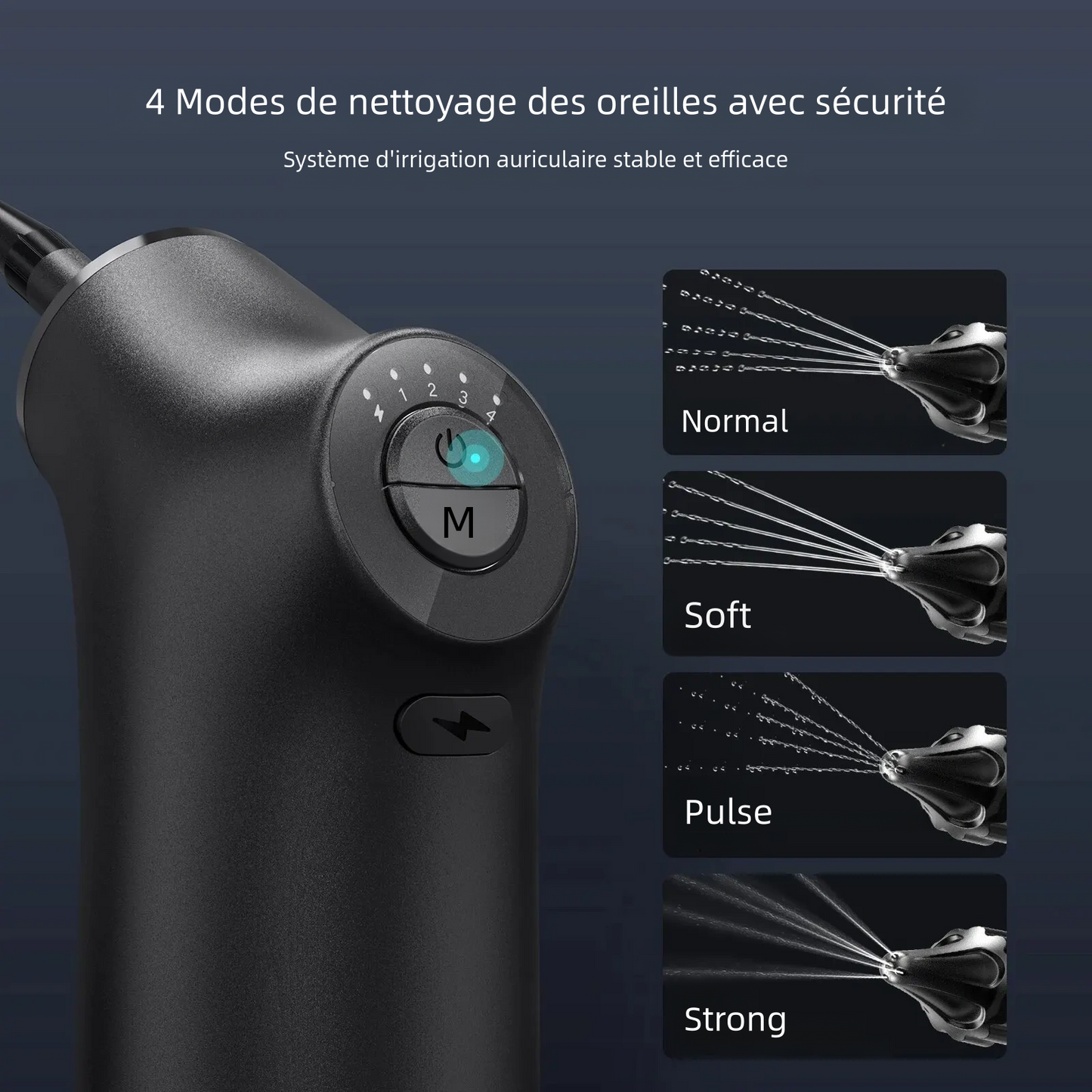 Nettoyeur d'oreilles électrique