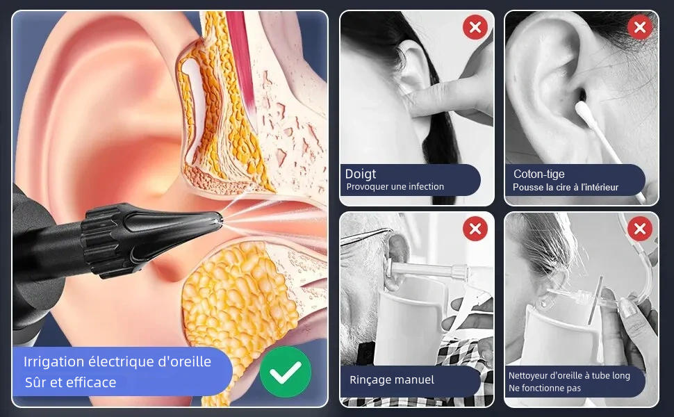 Nettoyeur d'oreilles électrique